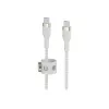 Belkin BOOSTCHARGE PRO Flex Kabel USB 3 m USB 2.0 USB C Biały (CAB011BT3MWH)