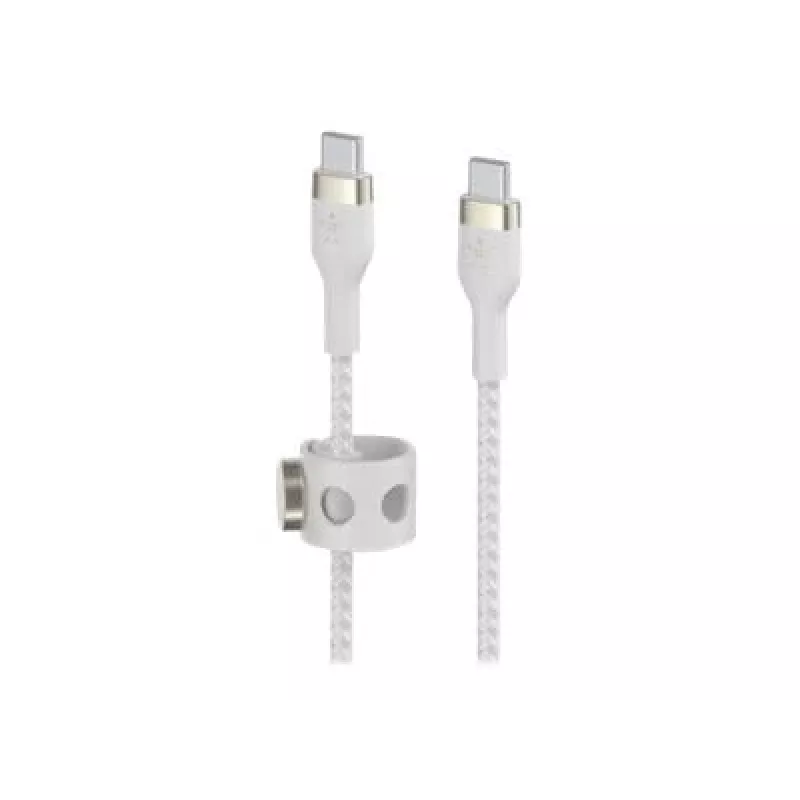 Belkin BOOSTCHARGE PRO Flex Kabel USB 3 m USB 2.0 USB C Biały (CAB011BT3MWH)