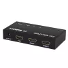 Rozdzielacz wideo HDMI SAVIO CL-42 — 2 wyjścia HDMI, 1920x1080, 36-bitowa głębia kolorów, metalowa obudowa, 5V/1A