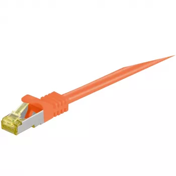 Kabel sieciowy Goobay 91588 RJ-45 Cat7 1 m pomarańczowy