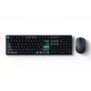 Klawiatura Keychron B36 + BM25 pełnowymiarowa 100% QWERTY angielska, USB + RF bezprzewodowa + Bluetooth, przełączniki nożycowe, czarna, mysz w zestawie