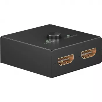 Przełącznik HDMI Goobay 58485 1 wejście 1 wyjście 52 mm x 49,5 mm x 22,5 mm