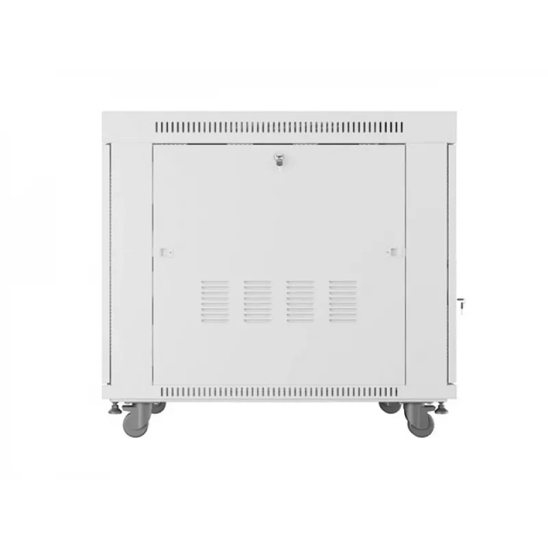 Szafa rack LANBERG FF01-8015-23SL 19 cali 15U, szara, perforowane drzwi przednie