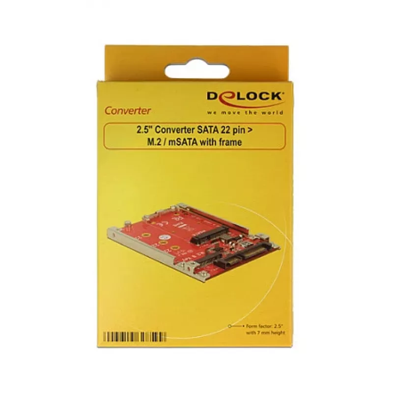 Karta interfejsu DeLOCK 62859 Wewnętrzna M.2 mSATA