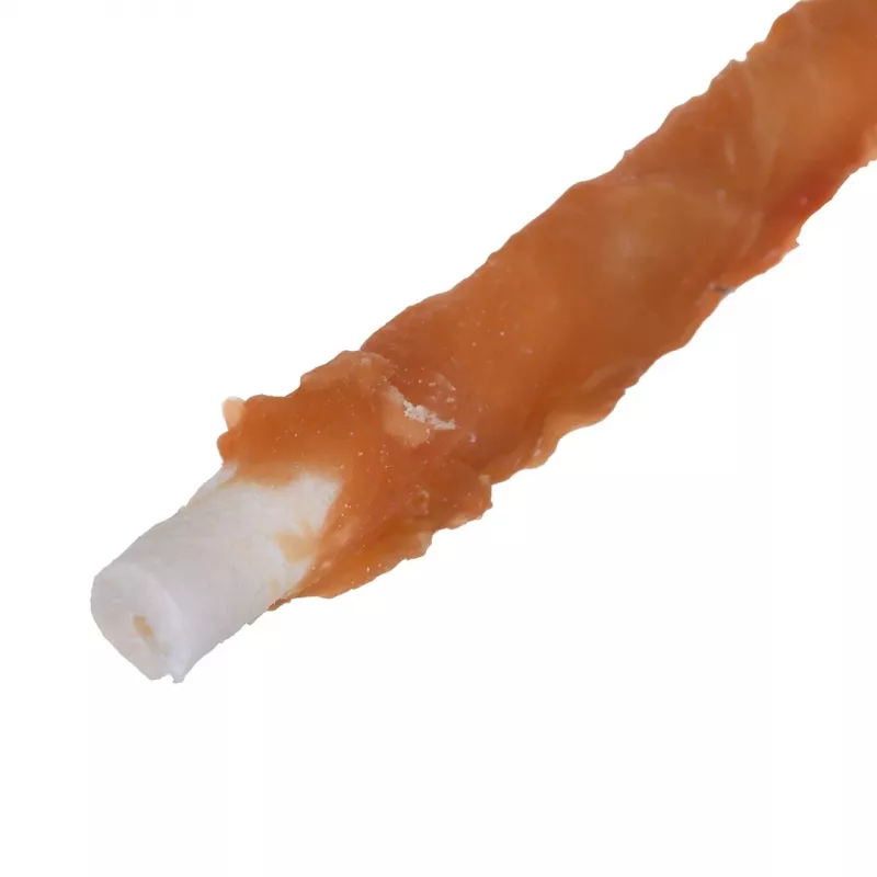 Przysmaki dla psa PETITTO Chicken wrapped chopsticks 500 g — pałeczki do żucia o smaku kurczaka, 60% białka, 18% wilgotności