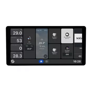 6.95 inch Shelly Wall Display X2i panel sterowania WiFi/BLU (srebrny)
