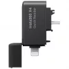 Czytnik kart Insta360 X4 Quick Reader USB-Type C Lightning Czarny