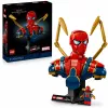 LEGO Marvel popiersie kolekcjonerskie Iron Spider-Man 76326, 379 elementów, model ekspozycyjny 18+, 170×200×110 mm