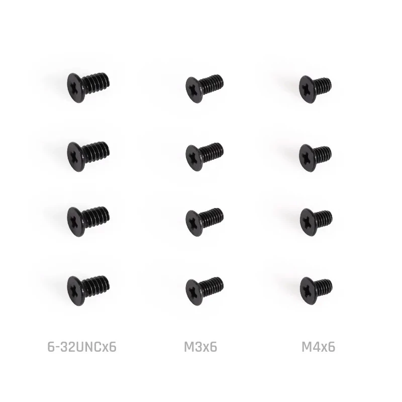 Zestaw montażowy Alphacool 15724 czarny stal nierdzewna wysokość 17 mm