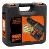 Czarny & Decker BDCDC18KB-QW, Wiertarka pistoletowa, 1 cm, 2.5 cm, 1 cm, 650 obr./min, 30 N·m