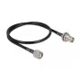 Kabel antenowy DeLOCK 90012 wtyk TNC na gniazdo TNC RG-58 60 cm