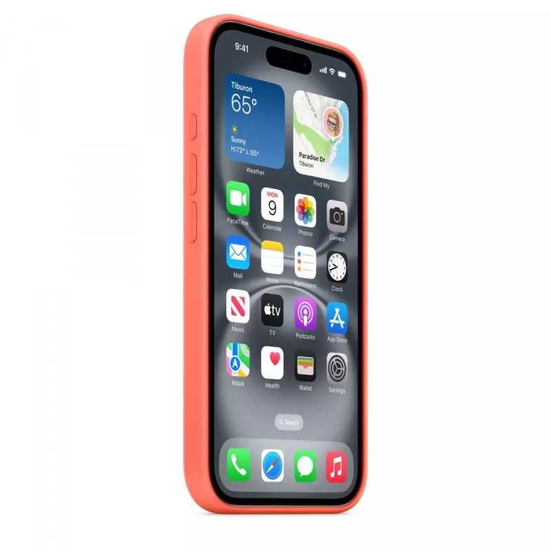 Etui do telefonu komórkowego Apple MDGN4ZM/A 15.5 cm (6.1) Cover Orange