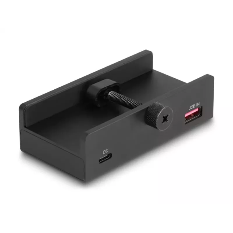 DeLOCK 64285 Hub USB 2.0 Type-A 5000 Mbit/s Czarny