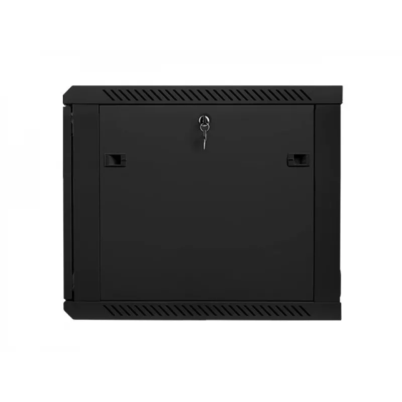 Szafa ścienna LANBERG 9U 19 cali WF01-6609-10B, 600×600×507 mm, 60 kg, IP20, czarna