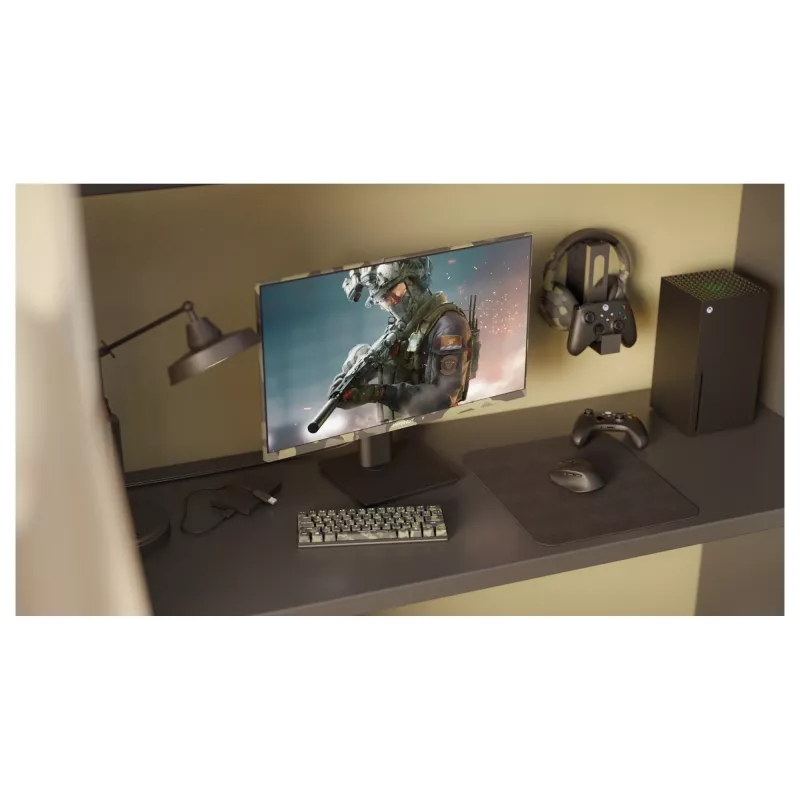 Monitor komputerowy JAPANNEXT JN-IPS238FHD200F-HSP-CAMO 61 cm (24 cale) 1920 x 1080 pikseli Full HD LCD Czarny