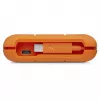 LaCie Rugged USB-C Zewnętrzny Dysk Twardy 5 TB USB Type-C 3.2 Gen 1 (3.1 Gen 1) Szary Żółty