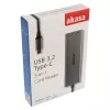 Czytnik kart Akasa AK-CR-09BK USB 2.0 Type-C szary