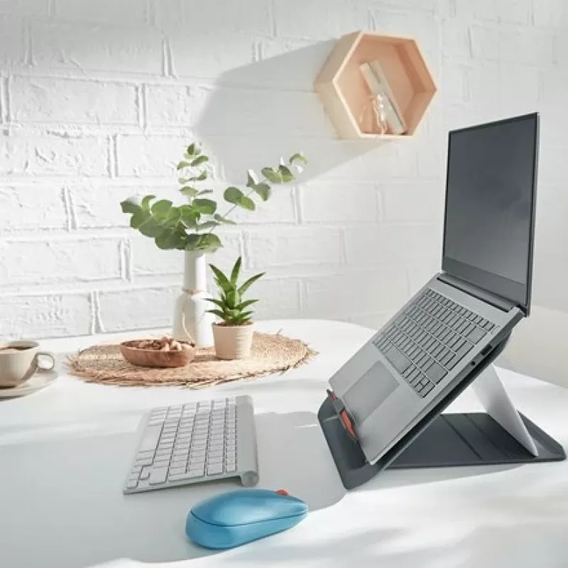 Leitz Ergo Cosy Regulowana podstawa pod laptopa, 80% plastiku z recyklingu