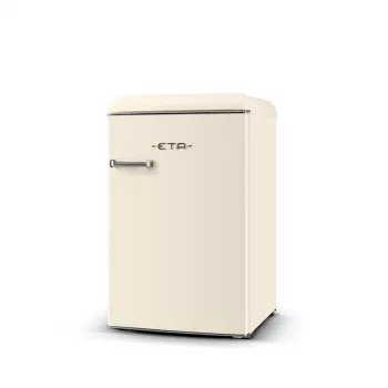 ETA | Lodówka | ETA253590040E Storio retro | Klasa efektywności energetycznej E | Wolnostojąca | Szafka chłodnicza | Wysokość 90 cm | Pojemność netto chłodziarki 92 L | Pojemność netto zamrażarki 18 L | 38 dB |