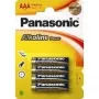 Panasonic 1x4 LR03APB - alkaliczna - 1,5 V - 10,5 mm - 10,5 mm - 44,5 mm - AAA-S (LR03APB/4BP)