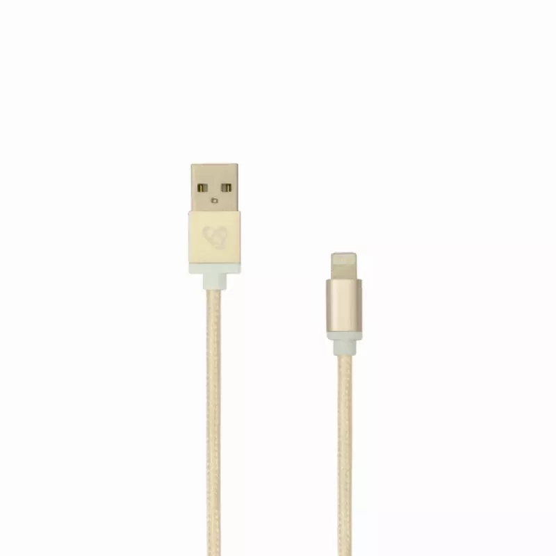 Kabel Sbox USB 2.0 8 Pin IPH7-G złoty