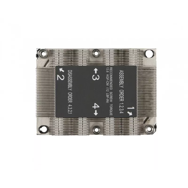 Supermicro SNK-P0067PS system chłodzenia komputera Radiator procesora
