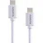 ADATA CACC-100PN-WH kabel USB USB 2.0 1 m USB C Biały