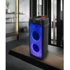 System audio PLL FM USB/SD/BT 2xKaraoke FULL LED PartyBox