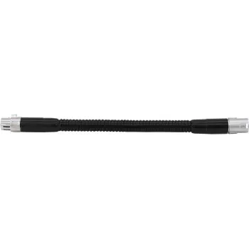 Elastyczny statyw mikrofonowy Omnitronic 47 cm ze złączami XLR-XLR
