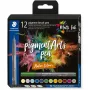 Brush Pen Staedtler Pigment Arts Nature Colors 12 szt.