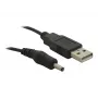 Kabel USB zasilający DeLOCK 82377 1.5m USB A
