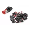 Wtyk modułowy Digitus Hirose CAT 6 TM 21, 10 sztuk, RJ-45 męski, czarny i czerwony