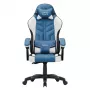 Huzaro Force 2.7 Czarny Carbon fotel gamingowy Niebieski
