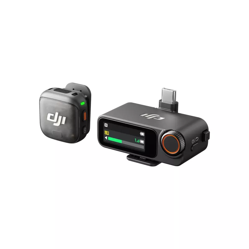Mikrofon system DJI Camera Acc Mic 3 (1× nadajnik + 1× odbiornik)