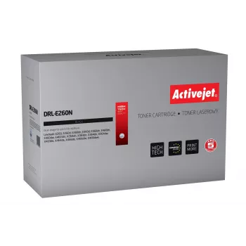 Bęben ActiveJet DRL-E260N zamiennik do Lexmark E260X22G, kompatybilny czarny, wydajność 30000 stron