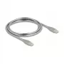 Kabel USB DeLOCK 81259 1m USB C na USB C USB 2.0 srebrny