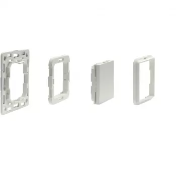 Shelly BLU Wall Switch 4 przełącznik światła z tworzywa sztucznego w kolorze kości słoniowej
