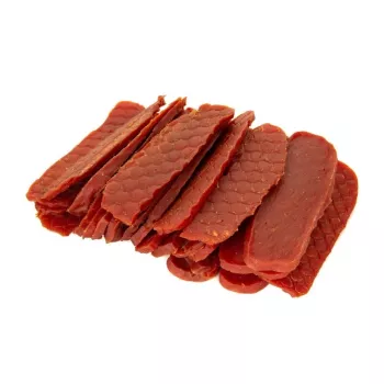 Przysmak dla psa PETITTO Miękkie filety jagnięce 500 g — naturalny, bezzbożowy przysmak jagnięcy dla psa, białko 38%