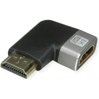 ROLINE HDMI 8K Adapter 90° angled plug/socket - Adapter (12.03.3251)
