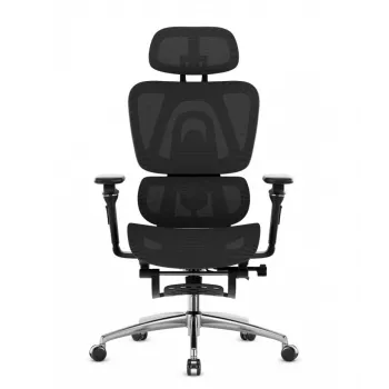 Fotel biurowy mark adler Expert 7.9 Czarny — ergonomiczny fotel obrotowy, czarna tkanina, model MA-EXPERT 7.9 Czarny