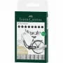Fineliner Faber-Castell 166008 Czarny 8 szt.