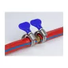 Zacisk motylkowy DeLOCK 400 SS 25 – 40 mm 5 sztuk niebieski