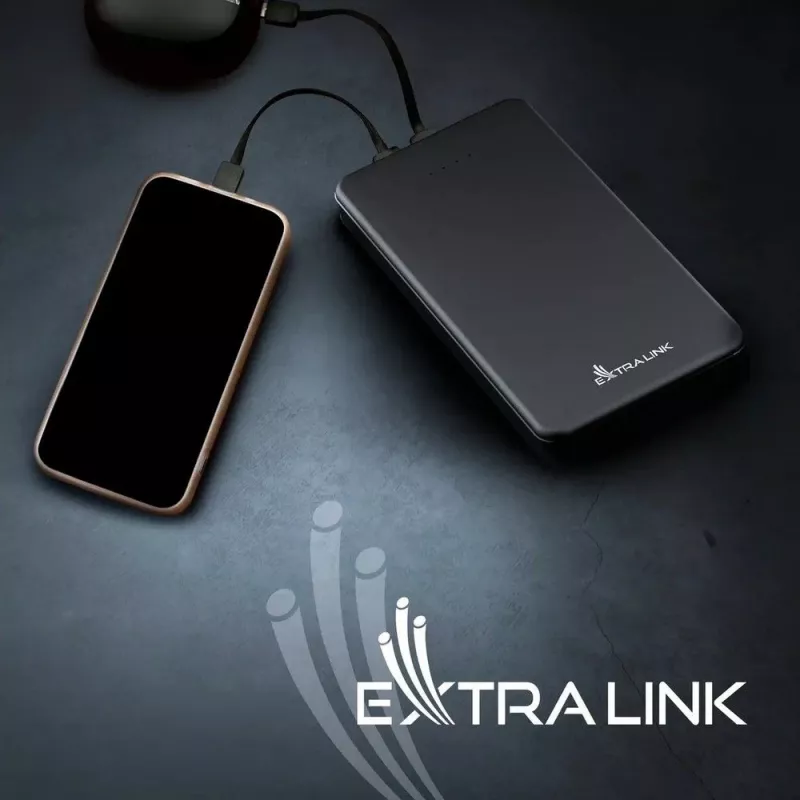 Przenośny powerbank Extralink EPB-078B 10000 mAh