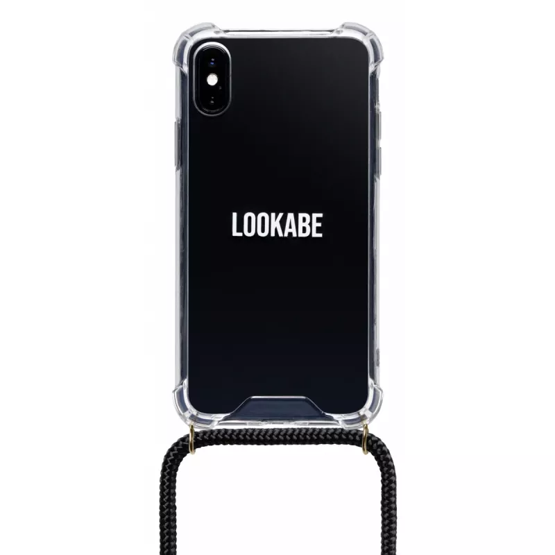 Cover Coros LOO005 iPhone XS Max 16.5 cm (6.5 cala) Czarny Transparentny