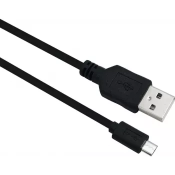 Kabel helos USB 2.0 wtyk A na wtyk Micro-B 1,0 m czarny