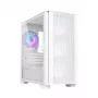 Montech AIR 100 ARGB Obudowa MICRO-ATX z Czterema Wentylatorami ARGB Pre-Instalowanymi, Ultra-Minimalistyczny Design, Drobna Siatka na Panelu Przednim, Wysoki Przepływ Powietrza, Unikalny Bok