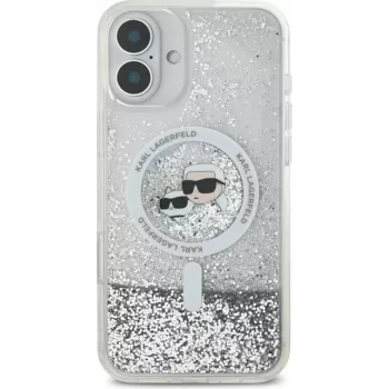 Karl Lagerfeld | KLHMP16MLGKCSGH | tylna obudowa | iPhone 16 Plus | Apple | TPU/PC | przezroczysta