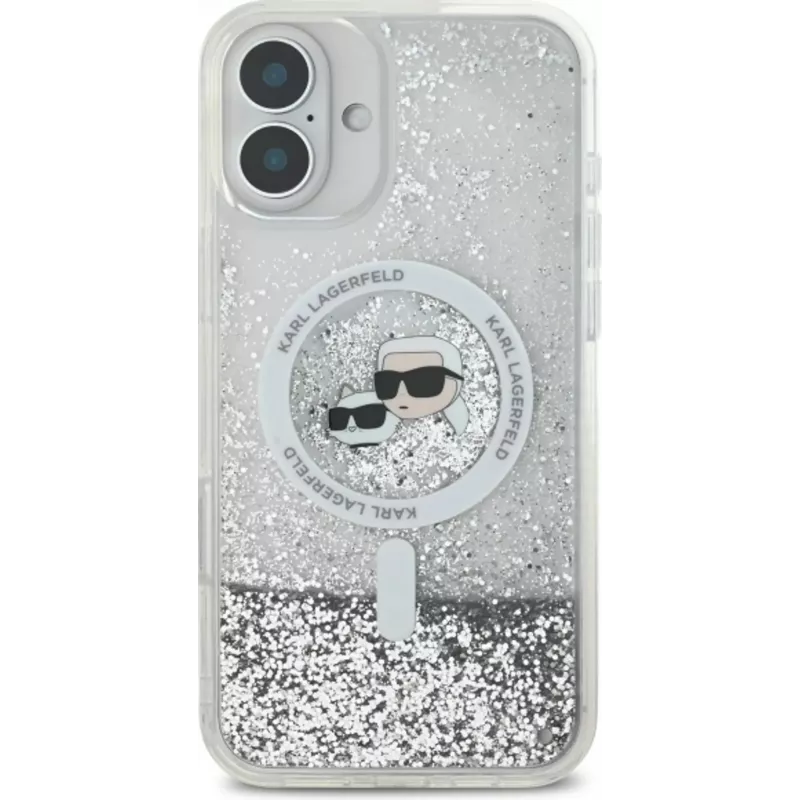Karl Lagerfeld | KLHMP16MLGKCSGH | tylna obudowa | iPhone 16 Plus | Apple | TPU/PC | przezroczysta