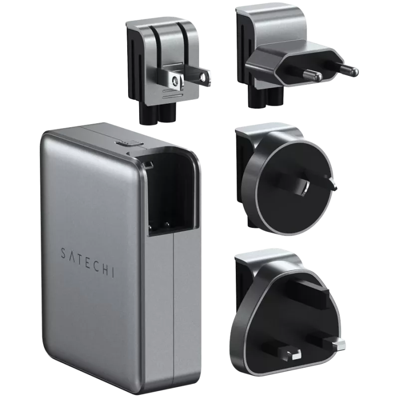 Ładowarka do urządzeń mobilnych Satechi ST-W145GTM 4 USB Type-C szybkie ładowanie