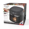 Adler AD 6318 frytkownica beztłuszczowa, 8 l, 2500 W, wyświetlacz LCD, 9 programów, czarna